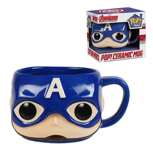 Captain America Pop! Home 12 oz. Mug