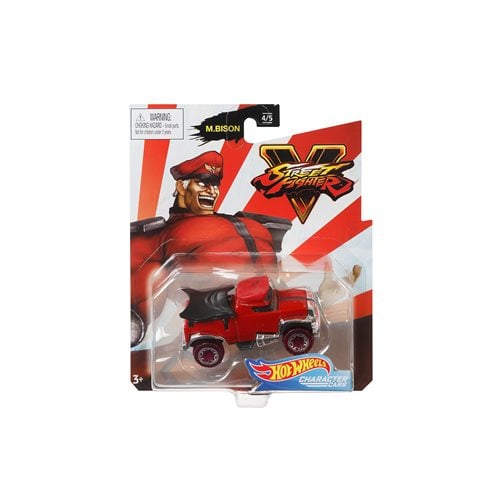 Hot Wheels Street Fighter Character Car Mix 1 Case