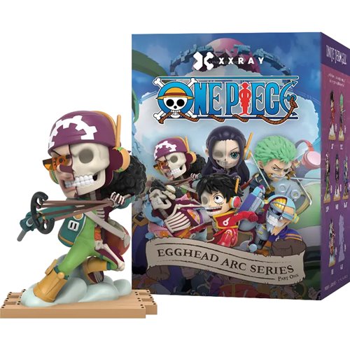 One Piece Series 9 Egghead Arc Edition Part 1 XXRAY Mini-Figure Display Tray of 6