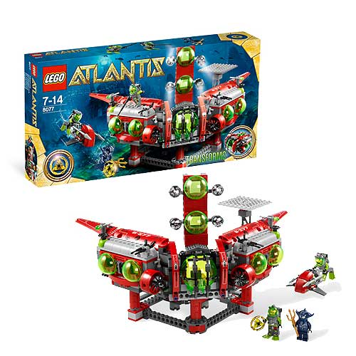 Hør efter fattigdom puls LEGO Atlantis 8077 Atlantis Exploration Hq