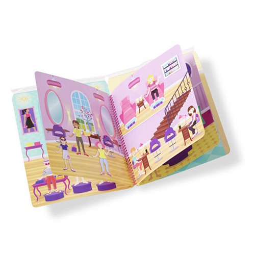 Melissa & Doug Day of Glamour Deluxe Puffy Sticker Album