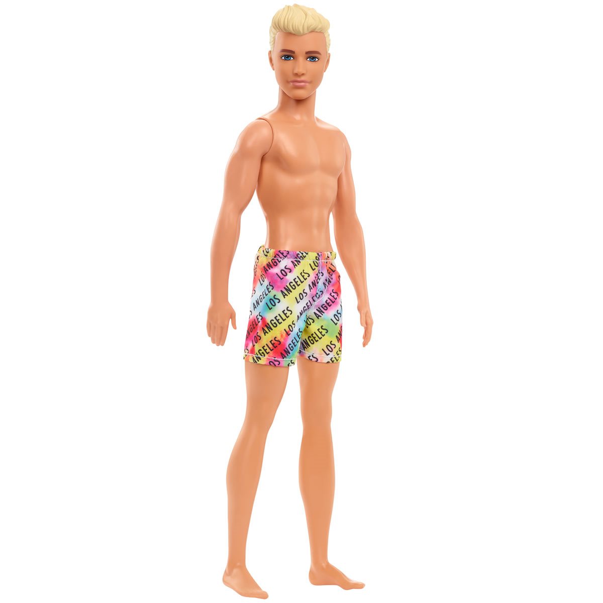 Barbie Ken Beach Doll with LA Shorts - Entertainment Earth