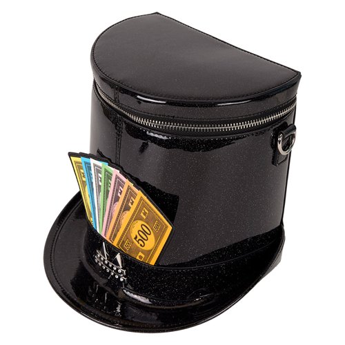 Monopoly Top Hat Crossbody Purse