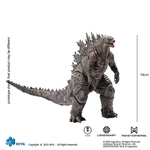 Godzilla: King of the Monsters Godzilla Exquisite Basic Action Figure - Previews Exclusive