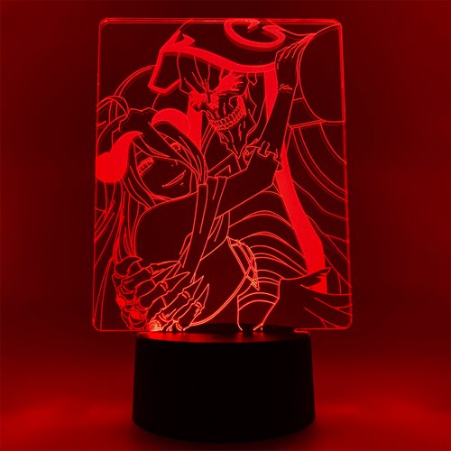 Overlord Ains Ooal Gown and Albedo Otaku Lamp