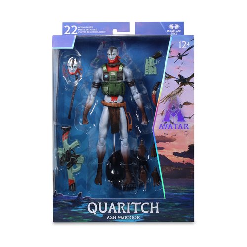 Avatar: Fire and Ash McFarlane Collector Edition Quaritch Ash Warrior 7-Inch Scale Action Figure
