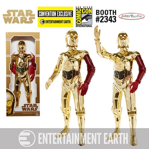 Star Wars: The Force Awakens Premium Edition Vac-Metal C-3PO 18-Inch Big Figs(TM) Action Figure - Convention Exclusive