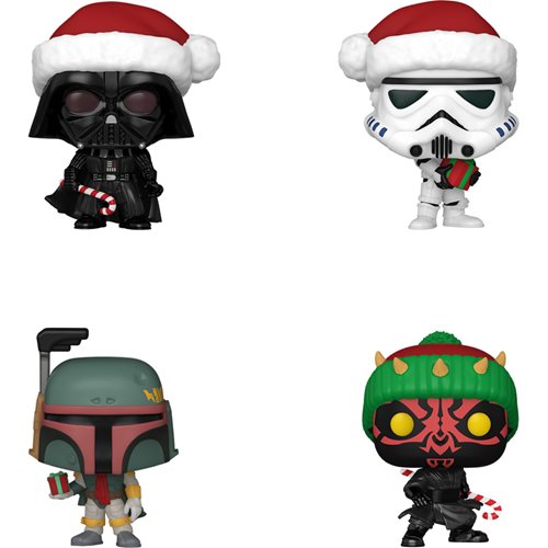 Star Wars Coal Funko Pocket Pop! Mini-Figure Display Case of 12