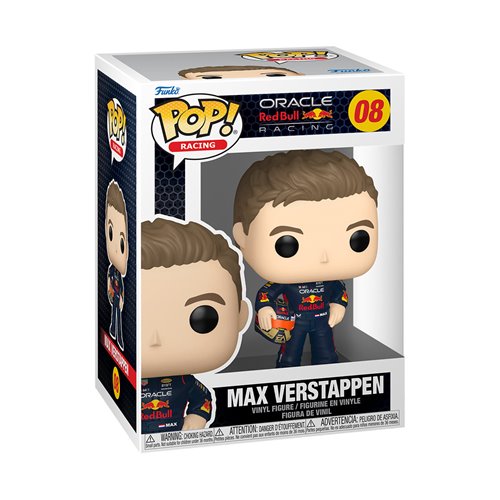 Formula 1 Max Verstappen with Helmet Funko Pop! Vinyl Figure