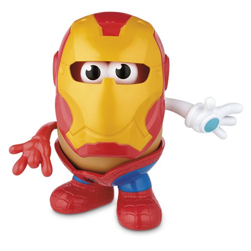 Marvel Spider Man and Iron Man Mr. Potato Head Set