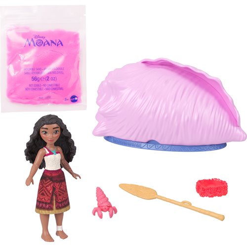 Moana Ocean Shell Reveal Small Doll Case of 6