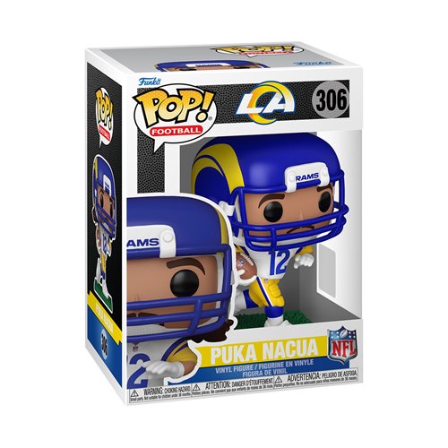 NFL Rams Puka Nacua Funko Pop! Vinyl Figure