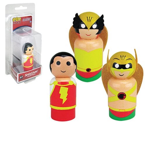 DC Classic Pin Mates Wooden Collectibles Set 2