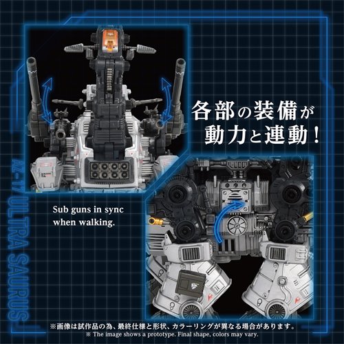 Zoids Advanced Zi AZ-17 Ultra Saurus 1:72 Scale Model Kit