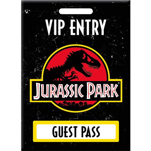 Jurassic Park Guest Pass Flat Magnet