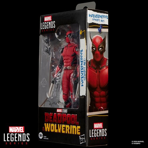 Deadpool Wolverine Marvel Legends 6-Inch Action Figure Wave 3 Set of 3