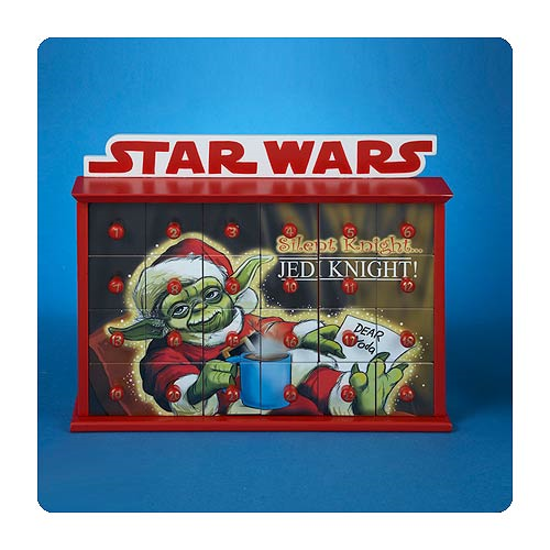 Star Wars Santa Yoda Jedi 12-Inch Advent Calendar
