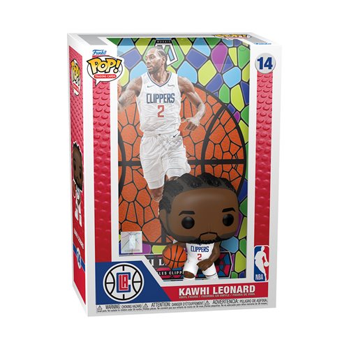 NBA Kawhi Leonard Mosaic Pop! Trading Card Figure