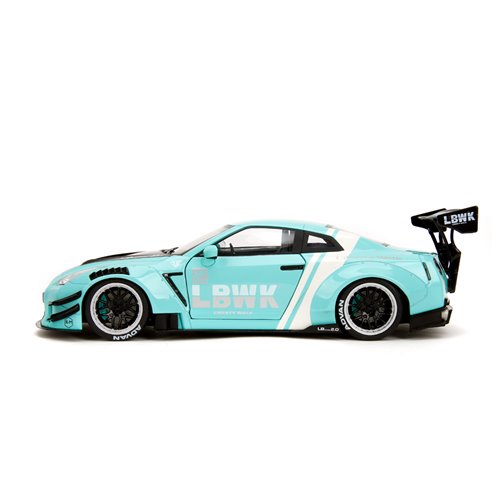 Pink Slips Wave 3 Nissan GT-R R35 LBWK Body Kit Type 2.0 1:18 Scale Die-Cast Metal Vehicle