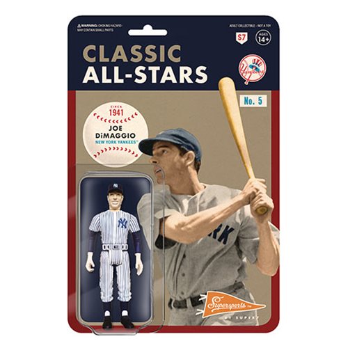 Major League Baseball Classic Joe DiMaggio (New York Yankees) ReAction Figure
