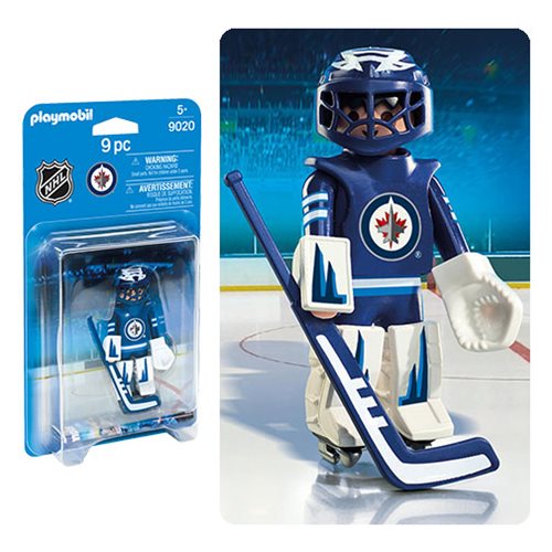 Playmobil 9020 NHL Winnipeg Jets Goalie Action Figure