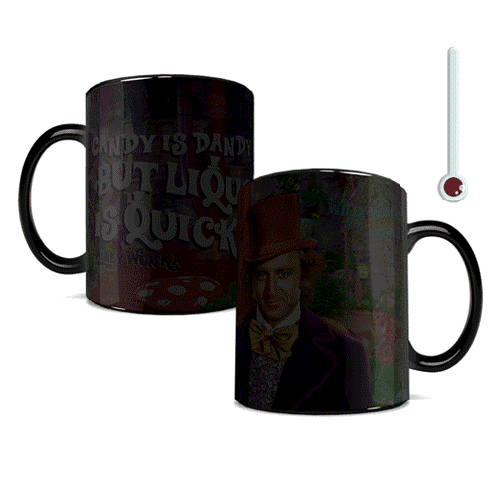 Willy Wonka and the Chocolate Factory Liquor Is Quicker Morphing Mug