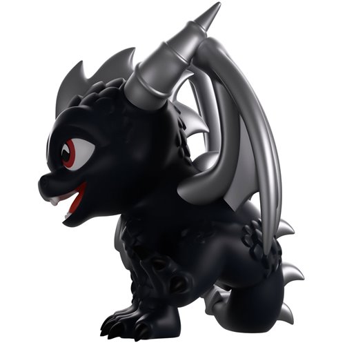 Skylanders Collection Dark Spyro Chrome Variant Vinyl Figure #9 - Entertainment Earth Exclusive