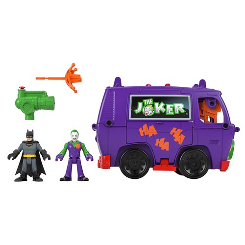 DC Super Friends Imaginext The Joker Van HQ Vehicle Playset
