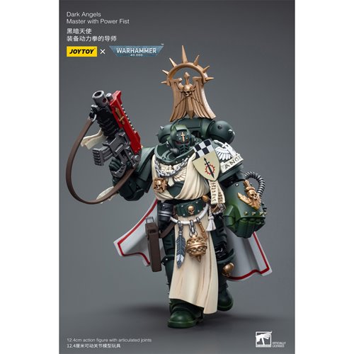 Joy Toy Warhammer 40,000 Dark Angels Master With Power Fist 1:18 Scale Action Figure
