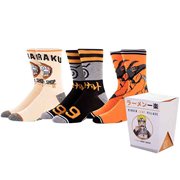 Naruto Ichiraku Ramen Shop Sock 3-Pack