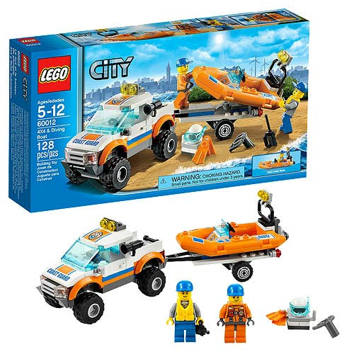 60012 Lego 4x4 diving boat for sale online