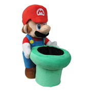 Super Mario Bros. Mario and Warp Pipe 9-Inch Plush