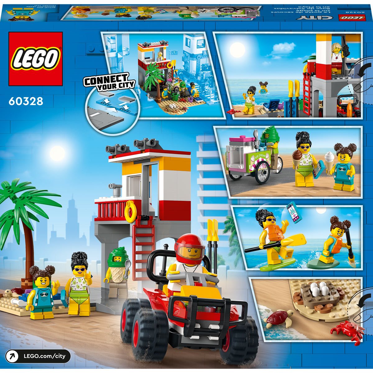 LEGO City: Beach Lifeguard Station - Imagine That Toys