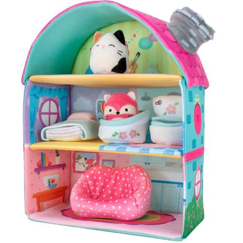 Squishville by Squishmallows 2-Inch Mini-Plush Large House Soft Playset