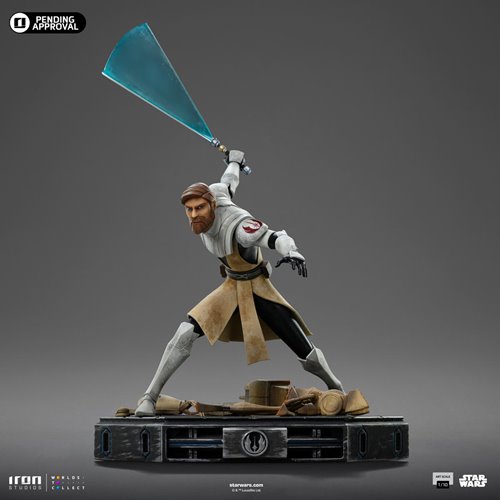 Star Wars: The Clone Wars Obi-Wan Kenobi 1:10 Art Scale Limited Edition Statue