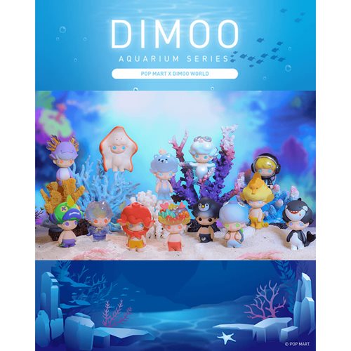 Dimoo Aquarium Series Blind Box Vinyl Figure Case of 12