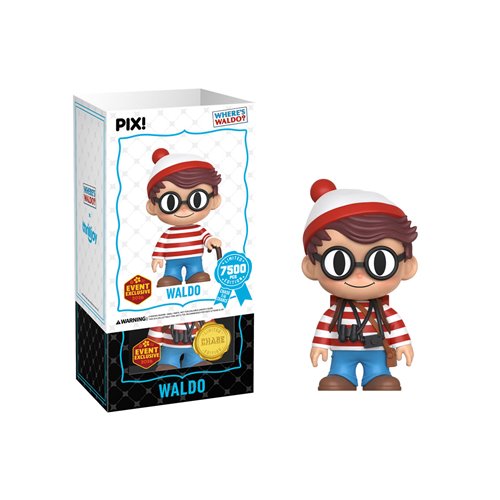 Where's Waldo Waldo with Cane Pix! Vinyl Figure - 2026 Convention