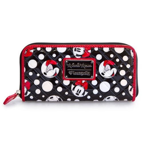 Minnie Mouse Polka Dot Quilted Wallet