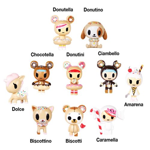 Tokidoki Donutella & Her Sweet Friends Figures 4-Pack