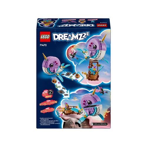 LEGO 71472 Dreamzzz Izzie's Narwhal Hot-Air Balloon