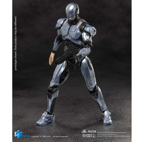 RoboCop 2014 RoboCop Silver 1:18 Scale Action Figure - PX
