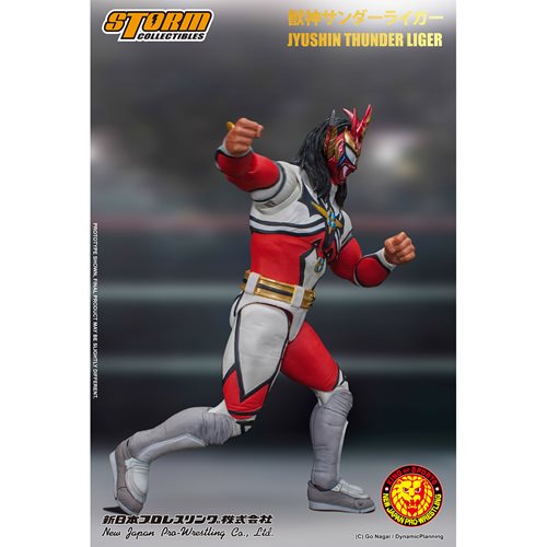 Japan Pro-Wrestling Jyushin Thunder Liger 1:12 Scale Action Figure