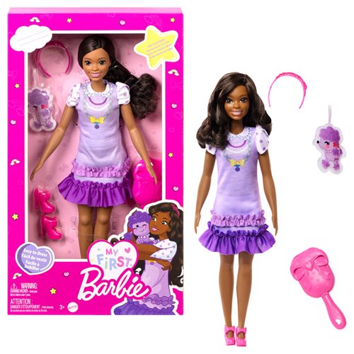 Barbie My First Barbie Doll Black Hair with Poodle