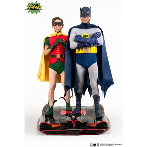 Batman 1966 Classic TV Series Batman and Robin 1:4 Scale Resin Statue