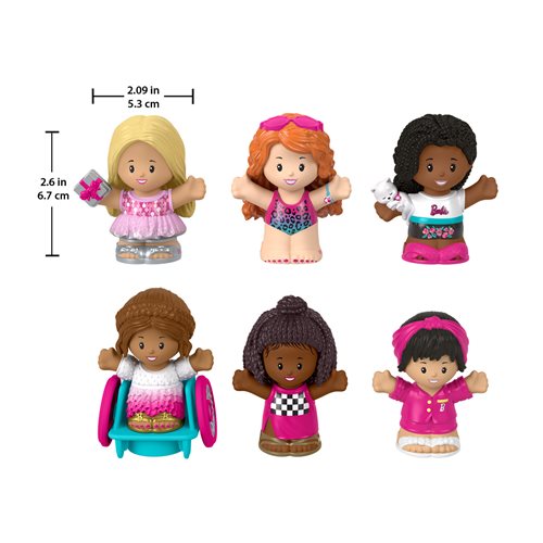 Barbie Little People Figure 6-Pack