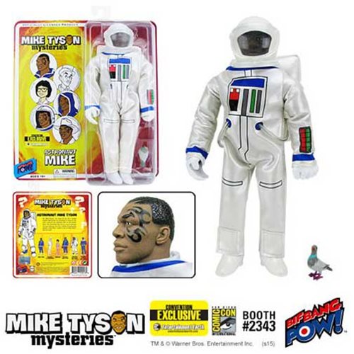 Mike Tyson Mysteries Mike Tyson Astronaut 8-Inch Action Figure with Pigeon - Convention Exclusive