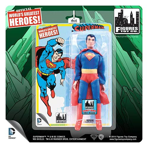 Superman DC Retro 8-Inch Series 1 Superman Action Figure