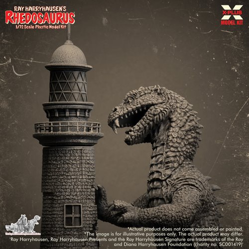 Ray Harryhausen Rhedosaurus 1:72 Scale Model Kit