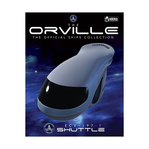 The Orville Starship Collection Union Shuttle ECV-197-1 Ship with Collector Magazine