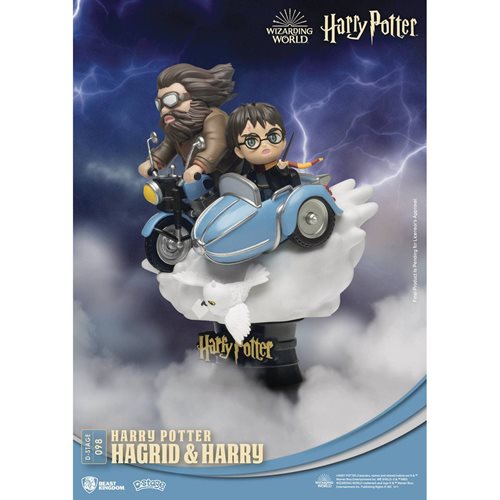 Harry Potter Hagrid and Harry DS-098 D-Stage 6-Inch Statue